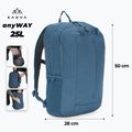 Kadva anyWAY 25 l Wanderrucksack navy blau 2