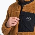 Herren-Fleecejacke KADVA Rodvik braun 7