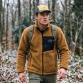 Herren-Fleecejacke KADVA Rodvik braun 11