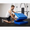 TREXO Faltbare Gymnastikmatratze 195 x 80 x 5 cm blau 9