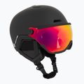Kinder-Skihelm ATTABO Avens 2.0 Jr Visier schwarz