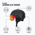 Kinder-Skihelm ATTABO Avens 2.0 Jr Visier schwarz 2