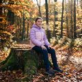 Kinderwattierte Jacke KADVA Snoway JRG lila 5