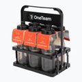 Set OneTeam Water Bottle Carries + Bidon Sportano Black 15