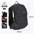 Touristenrucksack KADVA Zivo 10 l schwarz 2