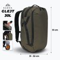 Tourenrucksack KADVA Glejt 30 l grün 2