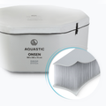 Basen pompowany AQUASTIC ONSEN drop stitch 1400 l 186 cm szary 14