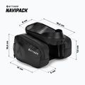 ATTABO NaviPack Fahrrad Rahmentasche schwarz 9