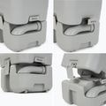 Campingtoilette KADVA Throno Grau 14