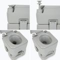 Campingtoilette KADVA Throno Grau 15