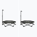 Trampolin XTREXO Hop&Side klappbar schwarz 13
