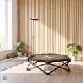 Trampolin XTREXO Hop&Side klappbar schwarz 6
