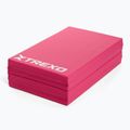 TREXO Faltbare Gymnastikmatratze 195 x 80 x 5 cm rosa 4