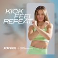 Fitness-Trainingsbänder Set XTREXO x Anna Lewandowska bands Beige/Milktea 2