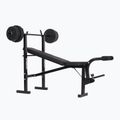 XTREXO BenchFit Lite Trainingsbank mit Ständer und Langhantel schwarz
