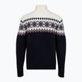Herrenpullover Woolcano SWT1091 Granatowy/Kremowy 2