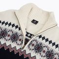 Herrenpullover Woolcano SWT1091 Granatowy/Kremowy 3
