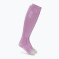 Damen Skisocken Woolcano SCK1096 Szary/Różowy