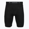 Herrenboxershorts Woolcano SHT1113 Czarny