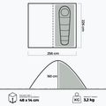 KADVA BIKEdome 1-Personen-Fahrradzelt grün 21