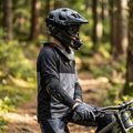 Kinderfahrradhelm ATTABO Predator full face gray 10