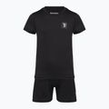 Kinder-Fußballset OneTeam Precision Set Trikot und Shorts schwarz 6