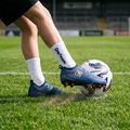 Kinder-Fußballsocken OneTeam Precision Grip non-slip 2-pack white 8