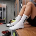 Kinder-Fußballsocken OneTeam Precision Grip non-slip 2-pack white 9