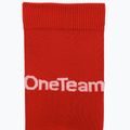 Kinder-Fußballsocken OneTeam Precision football socks red 3