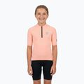 Kinder-Fahrradtrikot ATTABO TEVRA JR mit kurzem Reißverschluss, rosa
