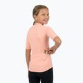 Kinder-Fahrradtrikot ATTABO TEVRA JR mit kurzem Reißverschluss, rosa 4