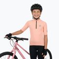Kinder-Fahrradtrikot ATTABO TEVRA JR mit kurzem Reißverschluss, rosa 5