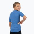 Kinder-Radtrikot ATTABO TEVRA JR mit kurzem Reißverschluss blau 4