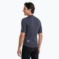 Herren-Fahrradtrikot ATTABO TEVRA mit kurzem Reißverschluss, schwarz 2