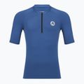 Herren-Fahrradtrikot ATTABO TEVRA mit kurzem Reißverschluss, marineblau 8
