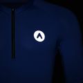 Herren-Fahrradtrikot ATTABO TEVRA mit kurzem Reißverschluss, marineblau 14