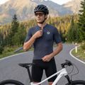 Herren-Fahrradtrikot ATTABO TEVRA mit kurzem Reißverschluss, schwarz 6