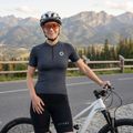 Damen Fahrradtrikot ATTABO TEVRA mit kurzem Reißverschluss schwarz 15