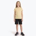 Kinder-Trekking-T-Shirt KADVA Merivra Merinowolle Pfirsich 4
