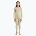 Kinder Thermounterwäsche-Set WOOLCANO Merino SET0683 beige