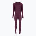Damen Thermo-Unterwäsche-Set WOOLCANO Merino SET0543 purple 10