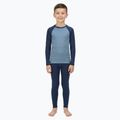 Thermo-Unterwäsche-Set für Kinder WOOLCANO Merino SET0982 blue