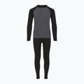 Kinder Thermo-Unterwäsche-Set WOOLCANO Merino SET0982 grey 8
