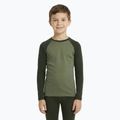 Kinder Thermo-Unterwäsche-Set WOOLCANO Merino SET0982 khaki 5
