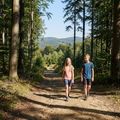 Kinder-Trekking-T-Shirt KADVA TrailCore breathable pink 5