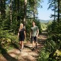 Damen-Trekking-T-Shirt KADVA TrailCore atmungsaktiv schwarz 5