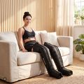 XTREXO Massager Kompressionsmassage-Beinmanschette AIRPRESSO 8 schwarz 3