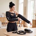 XTREXO Massager AIRPRESSO 8 Kompressionsmassageärmel schwarz 4