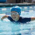Kinder-Schwimmbrille AQUASTIC Spinny blue 7