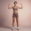Kurzhantel-Set XTREXO SCULPT 2 x 1 kg rosa 4